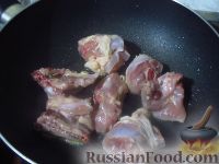Курица под острым соусом карри